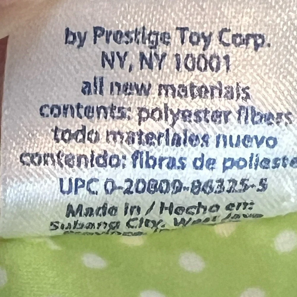 Garanimals My Best Friend Monkey Security Blanket Green Yellow Lovey Baby Plush